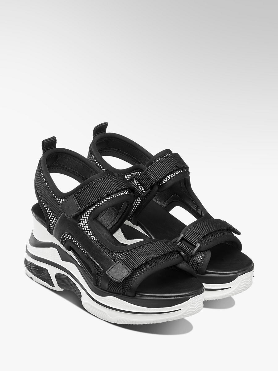 39,90 Sandale von Catwalk in schwarz DEICHMANN | Schuhe 39,90 Sandale von Catwalk in schwarz DEICHMANN | Schuhe